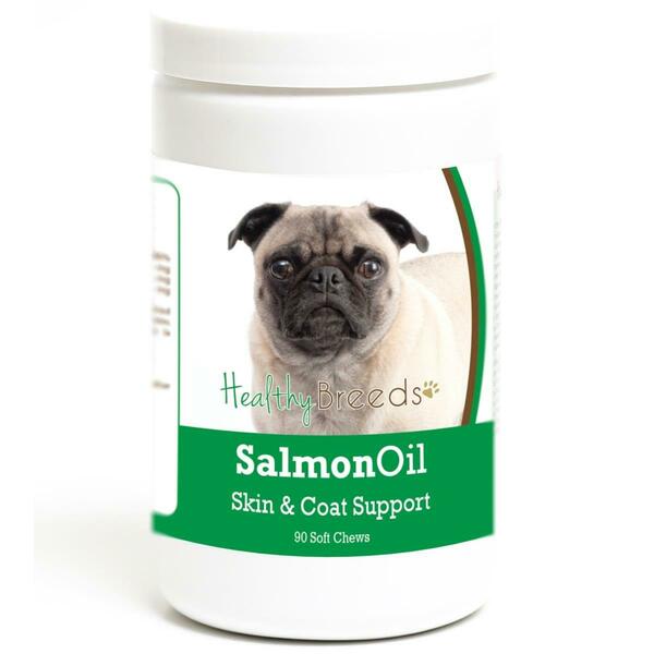 Healthy Breeds Pug Salmon Oil Soft Chews, 90PK 192959017620